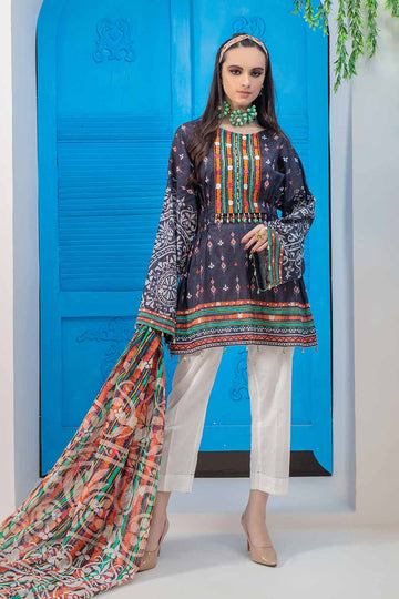 Bonanza Satrangi Rsr222p28 Black Eid Prints 2022 Online Shopping